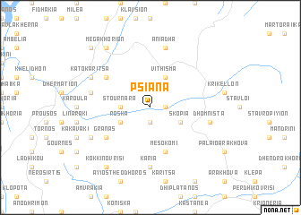 map of Psianá