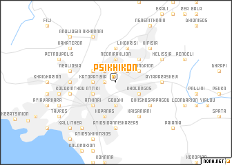 map of Psikhikón