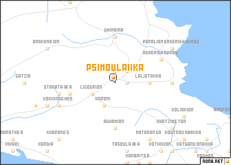 map of Psimoulaíika