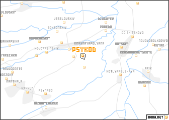 map of Psykod