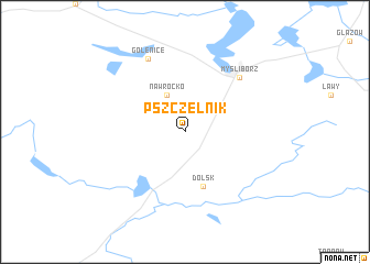 map of Pszczelnik