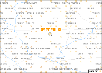 map of Pszczółki