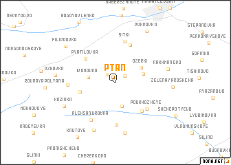 map of Ptan\