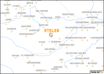 map of Pteléa