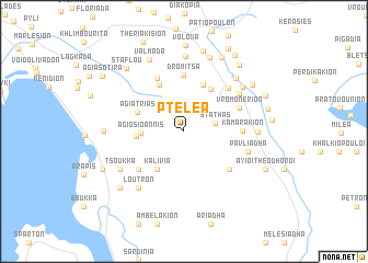 map of Pteléa