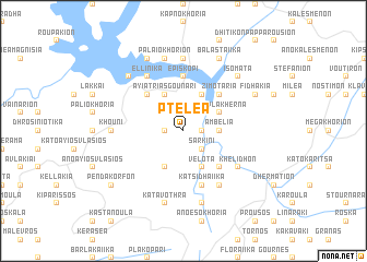 map of Pteléa