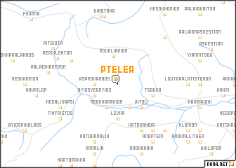 map of Pteléa