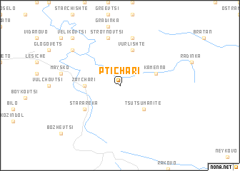 map of Ptichari