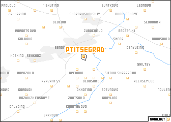 map of Ptitsegrad