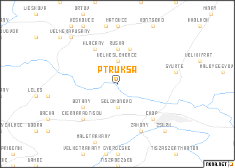 map of Ptruksa