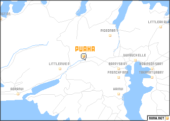 map of Puaha