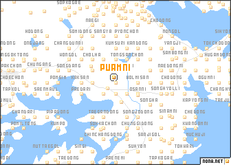 map of Puam-ni