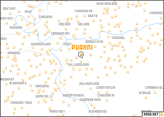 map of Puam-ni
