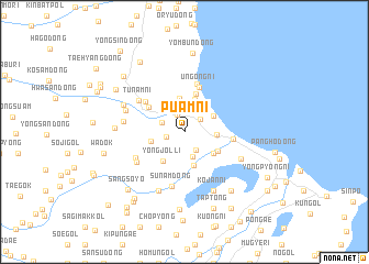 map of Puam-ni