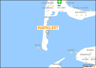 map of Puan Klent