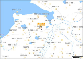map of Puan