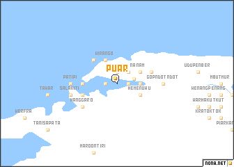 map of Puar