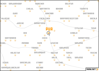 map of Pua