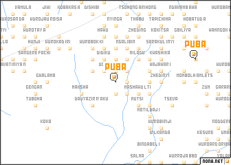 map of Puba