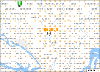 map of Pubgaon