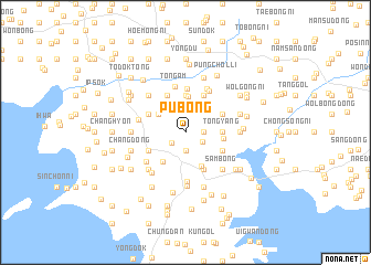 map of Pubong