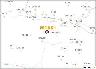 map of Pūbūlah