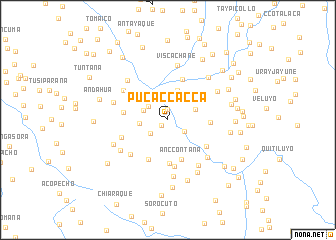 map of Pucaccacca