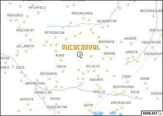 map of Puca Corral