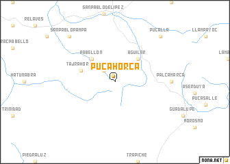 map of Pucahorca