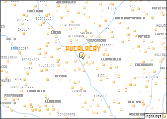 map of Pucalacay