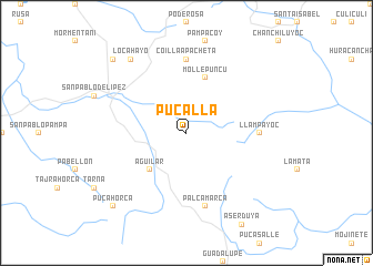 map of Pucalla