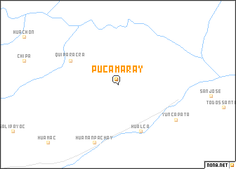 map of Pucamaray