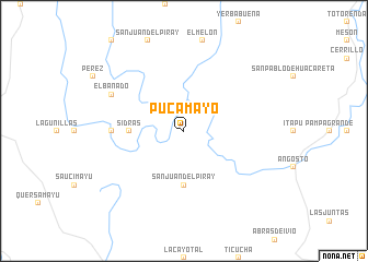 map of Pucamayo
