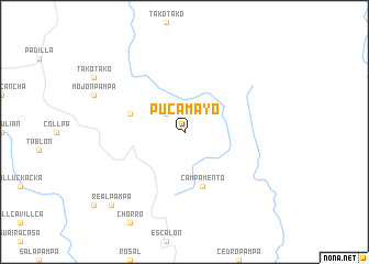 map of Pucamayo