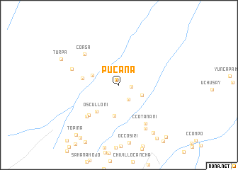 map of Pucana