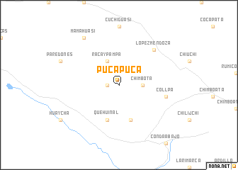 map of Pucapuca