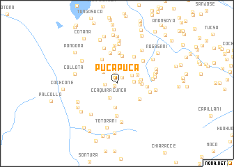 map of Pucapuca