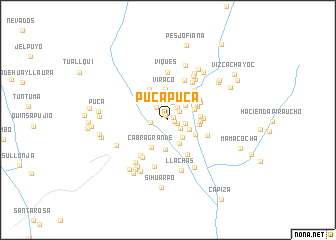 map of Pucapuca