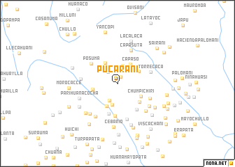 map of Pucarani