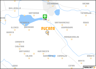 map of Pucará