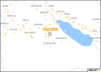 map of Pucara