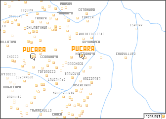 map of Pucara