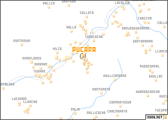 map of Pucara