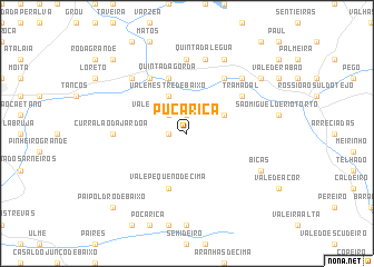 map of Pucariça