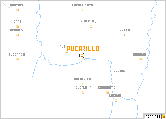 map of Pucarillo