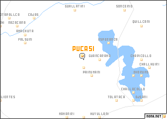 map of Pucasi