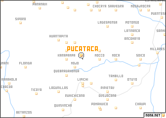 map of Pucataca