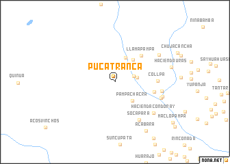 map of Pucatranca