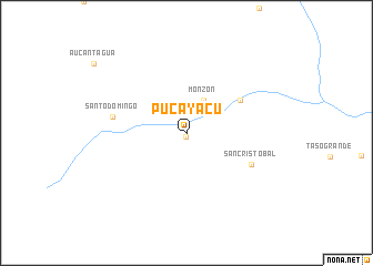 map of Pucayacu