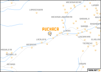 map of Puchaca